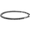 Maserati Bracciale Tennis Uomo Maserati Jewels JM222AVC06 In Acciaio Con Zirconi Neri Di