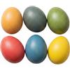 6 Pezzi Uovo di Pasqua in Legno Fai da Personalmente per Cestini Pasquali