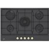 Beko Piano Cottura Beko 5 Fuochi a Gas 75 cm Incasso 1 Wok Ghisa HIAW 75224 SAR