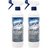 Quasar pulito stellare Quasar - Acciaio Lucidante - Antimacchia, Protettivo e Senza Aloni - 680 ml (Con