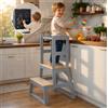 Baby Vivo Torre di Apprendimento Legno Montessori per Bambini Learning Tower