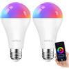 ANTELA Lampadine LED Alexa Inteligente WiFi E27 12W 1350LM Dimmerabile 12 Watt