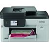 Brother MFCJ5010DW | Multifunzione Inkjet A4| 28 ppm| Fronte/Retro| Cassetto da 250 e ADF 50 fogli | Touchscreen 2.7| USB, LAN, WiFi | Colore Grigio e Nero | Cartucce incluse da 700 BK e 450 CMY