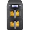 Melchioni Friggitrice ad aria 2600W (10Lt) GIULIA Black 118340058