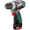 METABO* WIERTARKO-WKRĘTARKA AKUMULATOROWA 12V POWERMAXX BS 2*2.0AH - ME 600984500