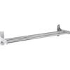 GENERIEK Portasciugamani DL1030-4N-B, con 2 barre fisse, argento, 60,8 x 13,8 x 11 cm - N