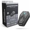 INTERPHONE COM3 - Singolo - Interfono Auricolare Moto Bluetooth 5.1 da Casco, Auricolari 32mm, Distanza 500Mt, Autonomia 10 Ore, Musica, GPS, Impermeabile IP67, Universale