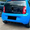 AUTO-STYLE AutoStyle - Paraurti posteriore (diffusore) compatibile con Volkswagen Up! 2011-2016 escl. Facelift (ABS nero lucido)