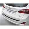 RGM Protezione paraurti Posteriore ABS Compatibile con Hyundai i30 Tourer 2012-2017 Argento