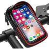 LEMEGO Borsa impermeabile per manubrio della bicicletta, supporto per cellulare, borsa per bicicletta, borsa per cellulare, navigatore GPS e altri dispositivi Edge fino a 6 pollici