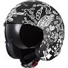 LS2, Casco Moto Jet SPITFIRE II TRIBAL Matt Black White, L