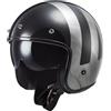 LS2, Caschi jet moto BOB II Lines black Jeans, XL