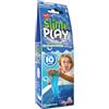 ZIMPLI - Slime Play Blu, kit slime fai-da-te, melma colorata, giocattolo creativo per bambini, giochi da giardino, pensierino con la paghetta o riempitivo per la calza di Natale