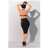Guilty Pleasure Fetish Wear gp - Reggiseno in pelle, taglia 2XL, colore: Nero
