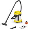 KARCHER* ODKURZACZ WD 3 S V-17/4/20 ZBIORNIK ZE STALI NIERDZEWNEJ - K-1.628-135