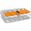 ABEX CONNETTORE RAPIDO WAGO 221-415 5X0.5-4.0 MM2 CON LEVE 5 PEZZI - AX-9002832/1