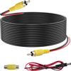 Hoembpn 10m Cavo RCA Video Jack Audio Telecamera di Retromarcia Doppia