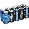 ANSMANN CR123A 3V Lithium Battery Confezione da 10 batterie CR123A da 3 Volt e