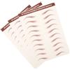 3 Sheets Trasferelli Per Sopracciglia Attaccare Sulle Adesivi Il Trucco Viso
