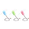5 pezzi USB Small Fan Mini Flexional Air Fan per Notebook Computer ( casuale)