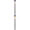 2 pezzi di bastone di Halloween Prop bastone da passeggio bacchetta decorativa