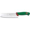 Coltellerie Sanelli Coltello santoku lama(18cm) Inox PREMANA PROFESSIONAL Verde e Cromo 315618