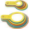 2 Sets Calibro Di Misura Calibri Per Frutta Della Dimensione Righello Cerchio