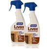Nuncas Livax Mobili&Design Latte Detergente Legno 500ml (Confezione da 2)