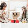 2 Count Attrezzature Per L'equilibrio Della Prima Educazione Tavola Di Bambini
