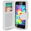 CUSTODIA IN SIMIL PELLE BIANCA SAMSUNG GALAXY S6 G920FCON APERTURA A LI CSTG920W