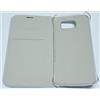 FODERO A BOOK BIANCA CON VASCHETTA COPRIBATTERIA PER SAMSUNG S6, G920F 70635