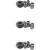 Set di 18 pinze di ricambio per fresatrice, dado di bloccaggio M17x1 e 5 misure