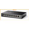 TP-LINK TL-SG108S switch di rete Gigabit Ethernet (10/100/1000) Nero