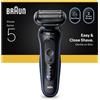 Braun 52B1000S Rasoio Ric. 3lame W&d Led Aut.50min Blu