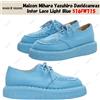 MIHARAYASUHIRO Maison Mihara Yasuhiro Davidcanvas Inter Lace Light Blue S16FW715