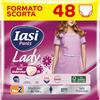 IASI Pants LADY, 48 Mutande Assorbenti Donna monouso, Assorbenza PLUS, Taglia M, 48 Unità