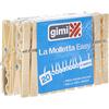Gimi Easy la Molletta, Avorio, 2x1.5x9 cm, 20 unità