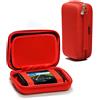 Navitech Red GPS Case For Trail Tech Voyager Pro 922-117, Motorcycle GPS 4"ï -