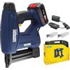 Rapid BTX553 Graffatrice a Batteria per Graffe n.53 e Chiodi n. 8