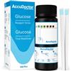 Does not apply 100X Strisce Test Urine per Glucosio Accudoctor - Striscia Reattiva Urina per Co