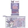 CERDÁ LIFE'S LITTLE MOMENTS Kuromi Beauty Accessoireset voor kinderen, met etui, pincet, kousenbanden en scr