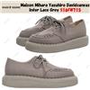 MIHARAYASUHIRO Maison Mihara Yasuhiro Davidcanvas Inter Lace Grey S16FW715