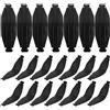 30 Pcs Fascette Per Tubi Da Serra in Pvc Fascetta Clip Metalliche