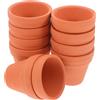 5 Count Vasetti in Terracotta Piccoli Vasi Per Piante Grasse Piccole
