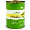 Candela alla Citronella Eco per Esterni 3 Pezzi - Candela Profumata alla