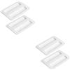 2 PCS Copertura Macchine Del Pane Tostapane Coperchio Della Macchina Il