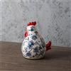 Statuetta Di Gallo In Ceramica, Stile Rustico Nostalgico, Ornamento Vintage