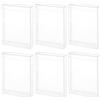 BENECREAT 30PCS PVC Candy Treat Gift Box 15x12cm Trasparente Rettangolo Scatole