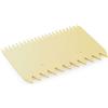 Thermohauser Raschietto Pettine Doppia Dentatura Decorazione Torte Plastica Thermohauser 11cm