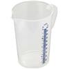 Thermohauser Caraffa Graduata Trasparente 3 lt in Plastica con Impugnatura - THERMOHAUSER
